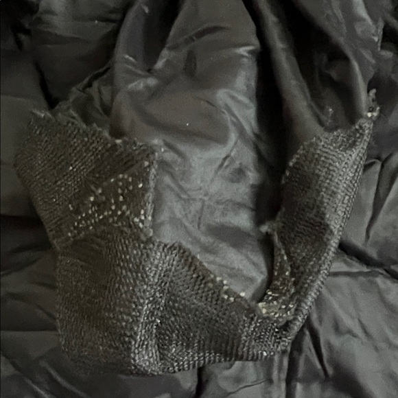 Halogen Black Puffer Down Jacket sz Small - Picture 13 of 14